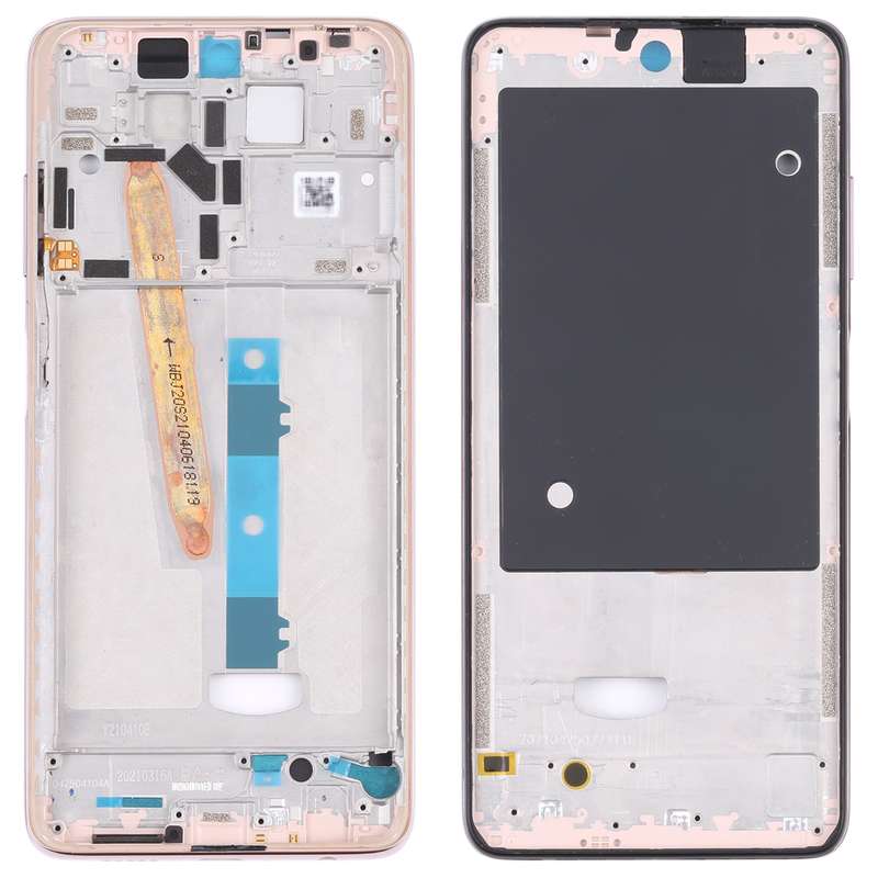Original Middle Frame Bezel Plate for Xiaomi Poco X3 Pro (Black)
