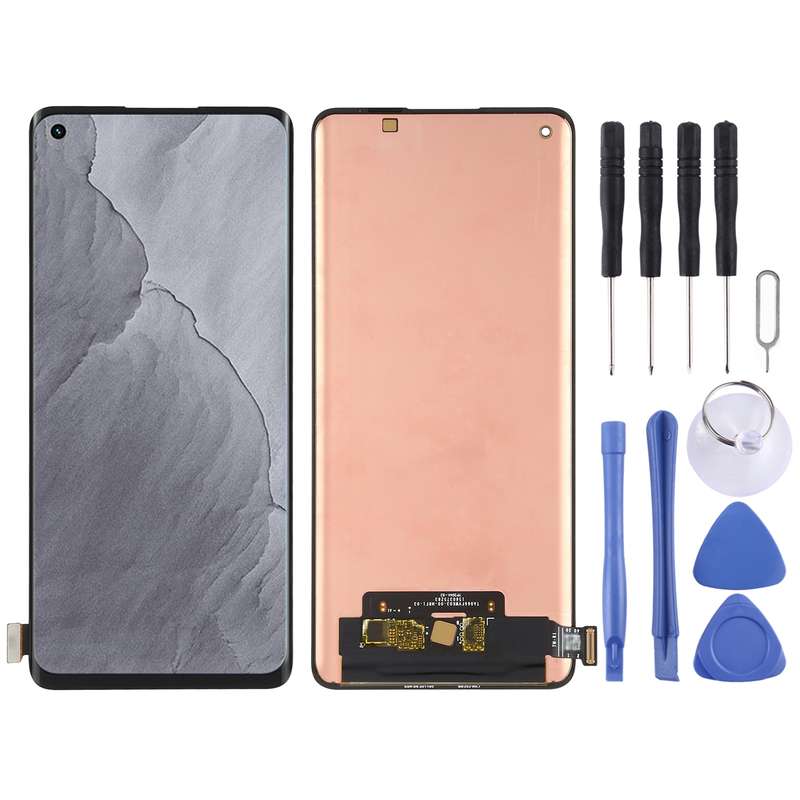 Super AMOLED Material Original LCD Screen and Digitizer Full Assembly for OPPO Realme GT Explorer Ma