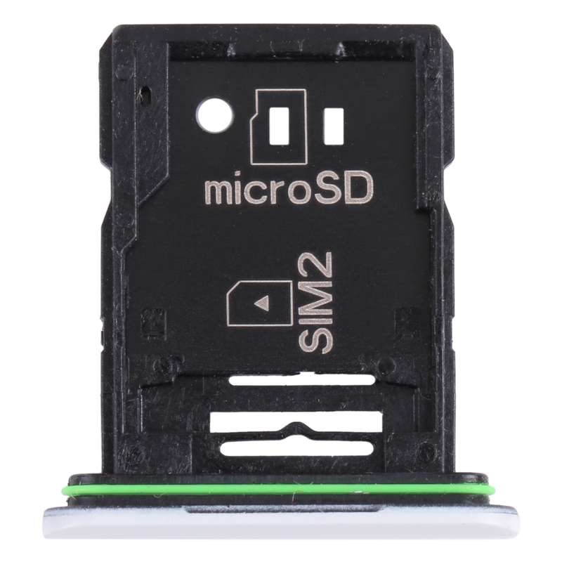 Original SIM Card Tray + SIM Card Tray / Micro SD Card Tray for Sony Xperia 10 III(Black)