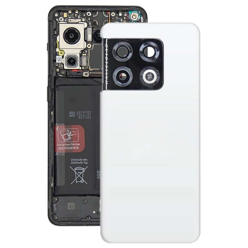 Glass Battery Back Cover for Xiaomi Redmi K40 Gaming(Black)