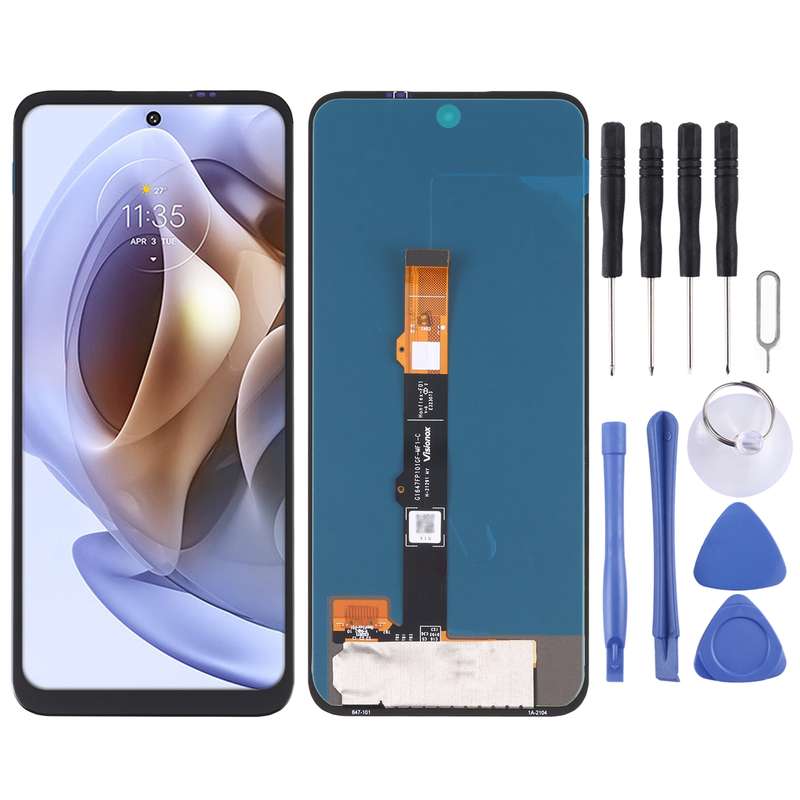 AMOLED Material LCD Screen and Digitizer Full Assembly For Motorola Moto G31 / G41 / G71 5G