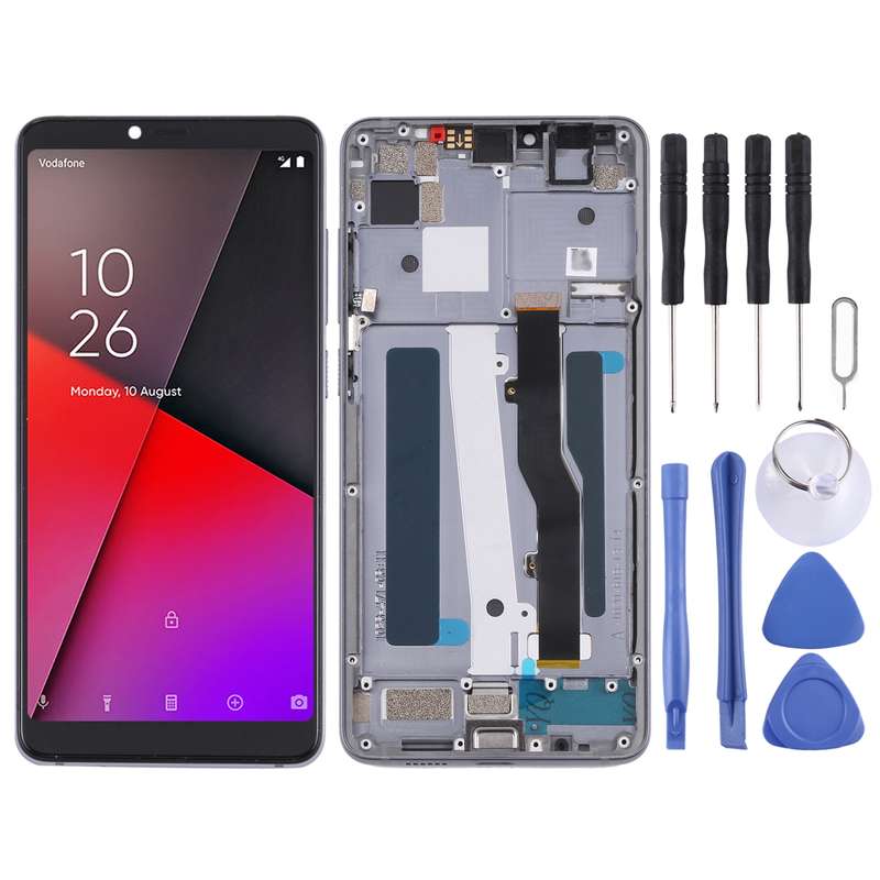 OEM LCD Screen for Vodafone Smart X9 VFD820 Digitizer Full Assembly with FrameSilver)