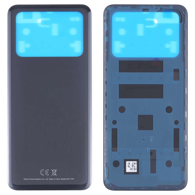 Original Battery Back Cover for Xiaomi Poco M4 Pro 4G MZB0B5VIN(Black)