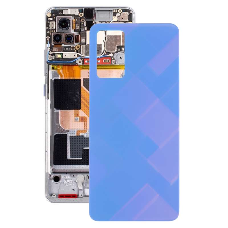 For vivo V21e / Y73 V2059 V2146 V2061 Glass Battery Back Cover (Purple)