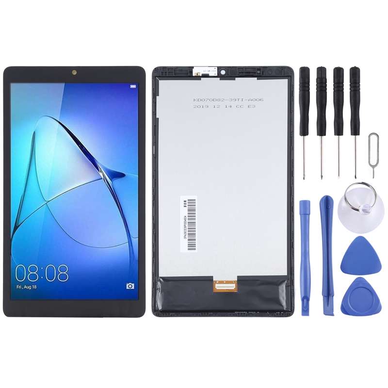 Original LCD Screen for Huawei MediaPad T3 7.0 Wifi BG2-W09 Digitizer Full Assembly with Frame(Black