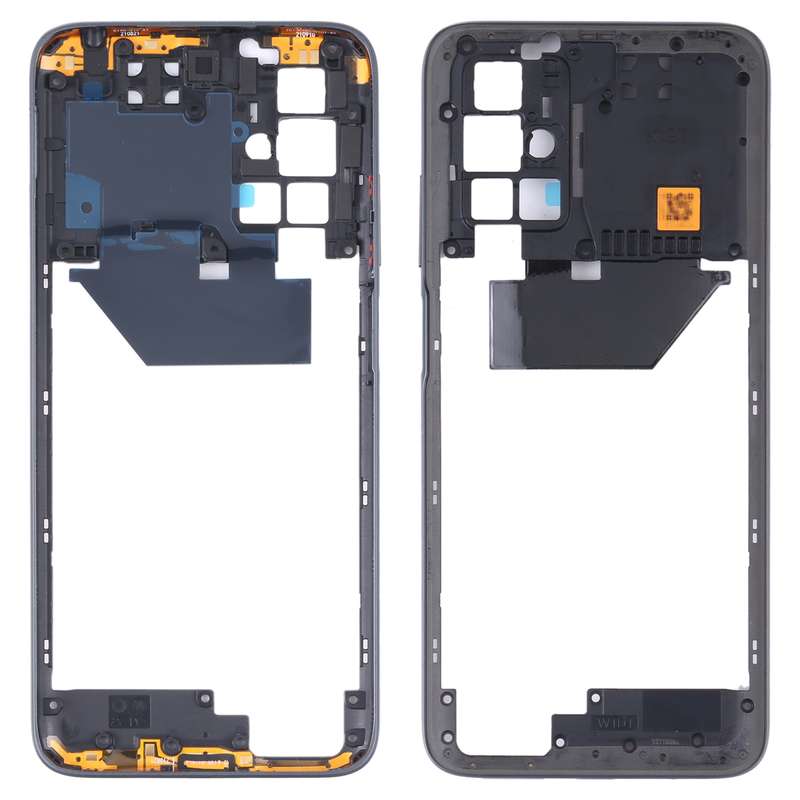 Middle Frame Bezel Plate for Xiaomi Redmi 10/Redmi 10 Prime/Redmi Note 11 4G/Redmi 10 2022(Grey)