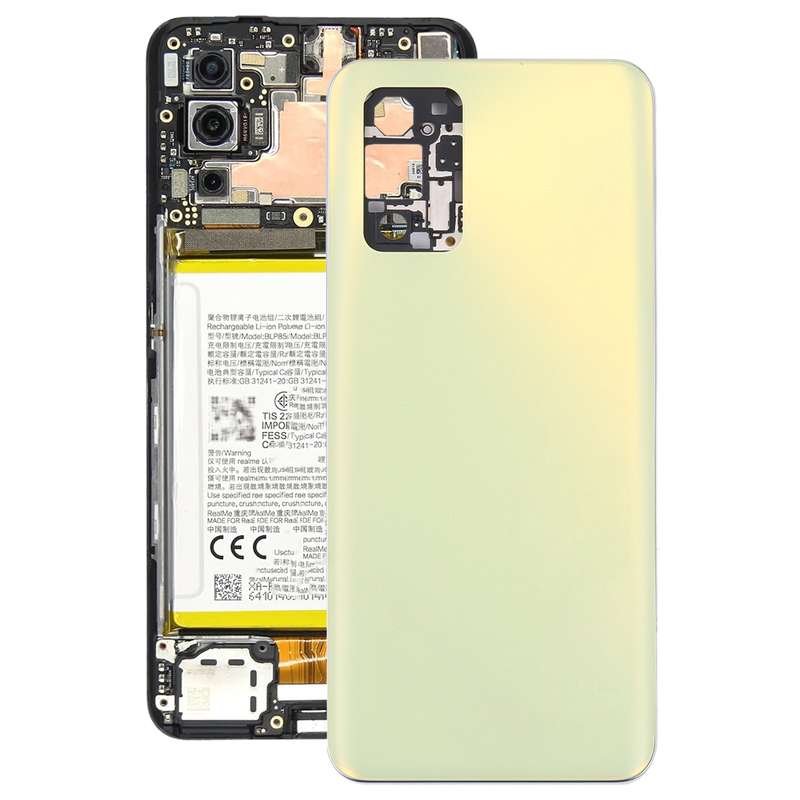 For OPPO Realme Q3 Pro 5G / Realme Q3 Pro Carnival Original Battery Back Cover + Middle Frame (Blue)