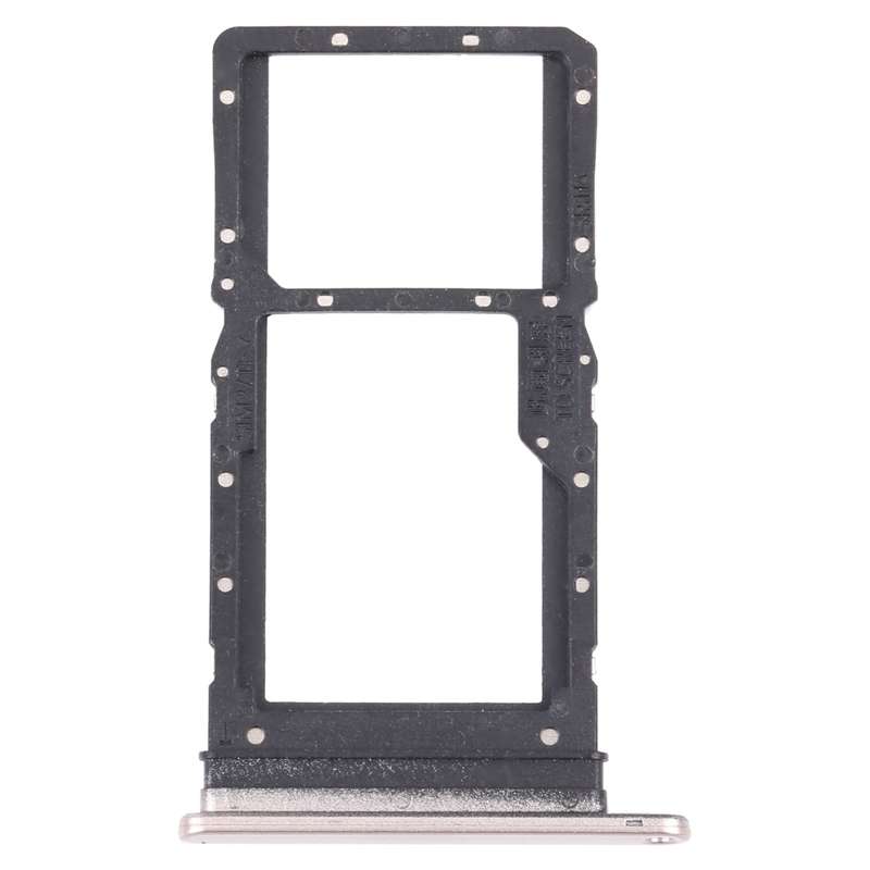 SIM Card Tray + SIM Card Tray / Micro SD Card Tray for Honor Play 30 Plus(Black)