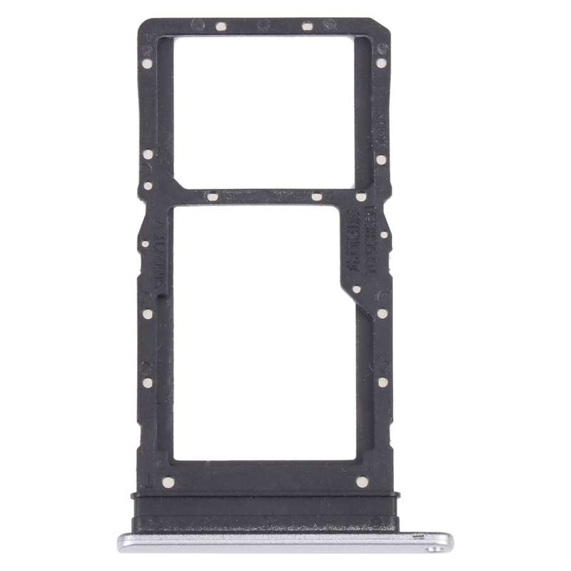 SIM Card Tray + SIM Card Tray / Micro SD Card Tray for Honor Play 30 Plus(Black)