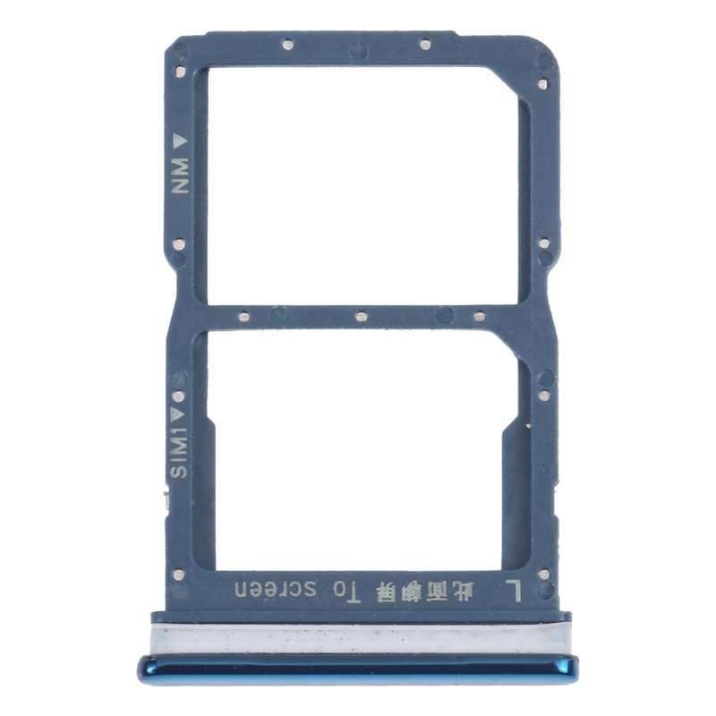 SIM Card Tray + NM Card Tray for Honor 30i (Black)