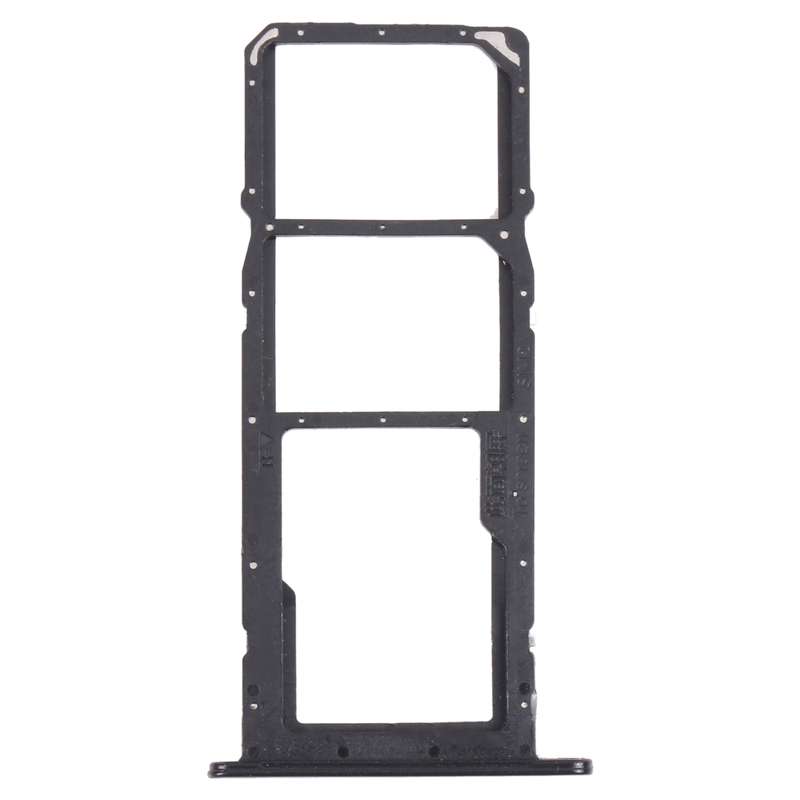 SIM Card Tray + SIM Card Tray + Micro SD Card Tray for Honor 20e (Black)