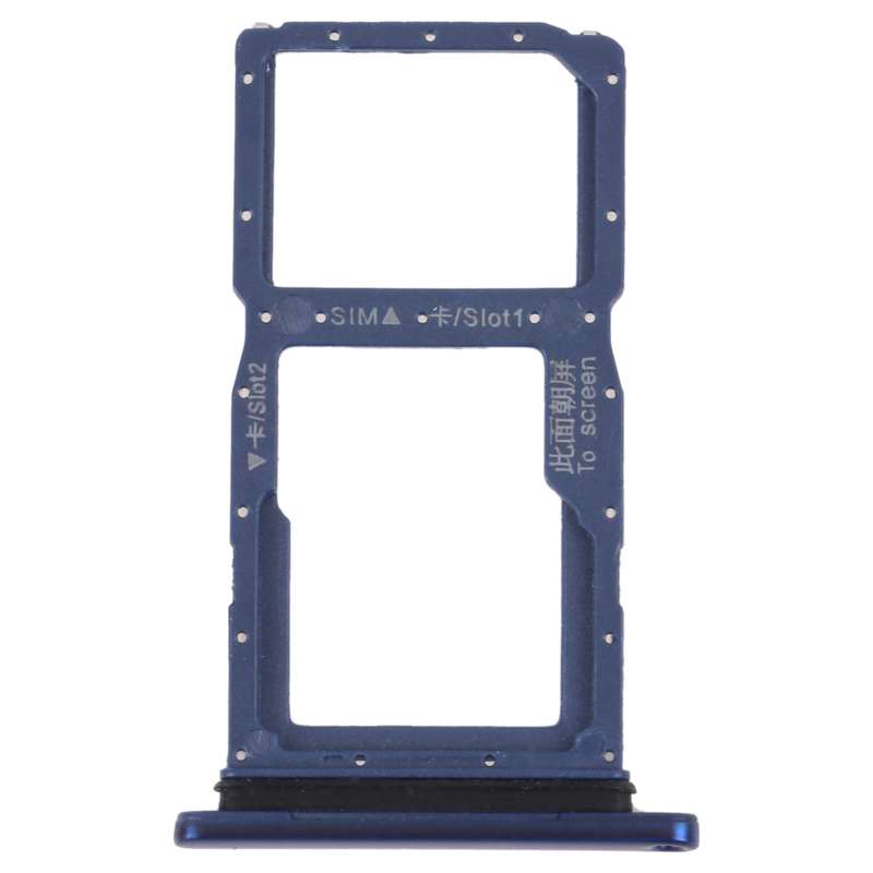 SIM Card Tray + SIM Card Tray / Micro SD Card Tray for Honor 9X (Black)