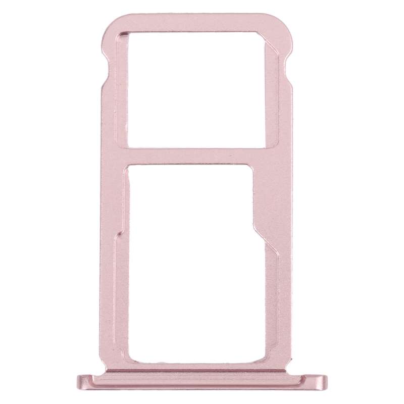 SIM Card Tray + SIM Card Tray / Micro SD Card Tray for Honor Mate 9 Lite (Pink)