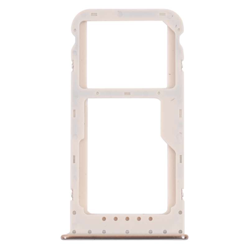 SIM Card Tray + SIM Card Tray / Micro SD Card Tray for Honor 6C Pro (Black)
