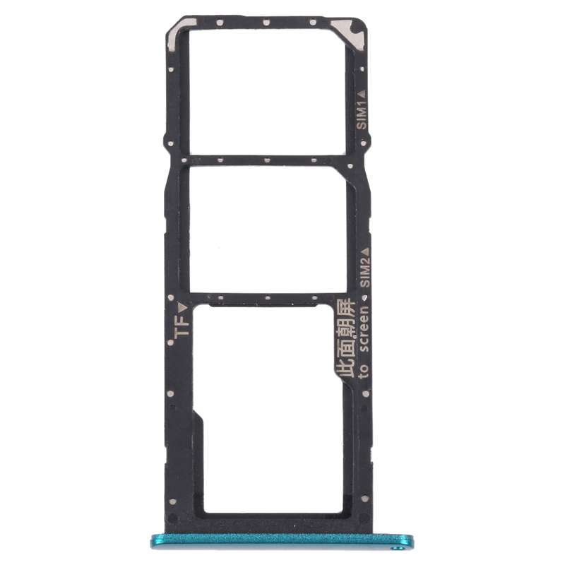 SIM Card Tray + SIM Card Tray / Micro SD Card Tray for Huawei Enjoy 20e (Black)