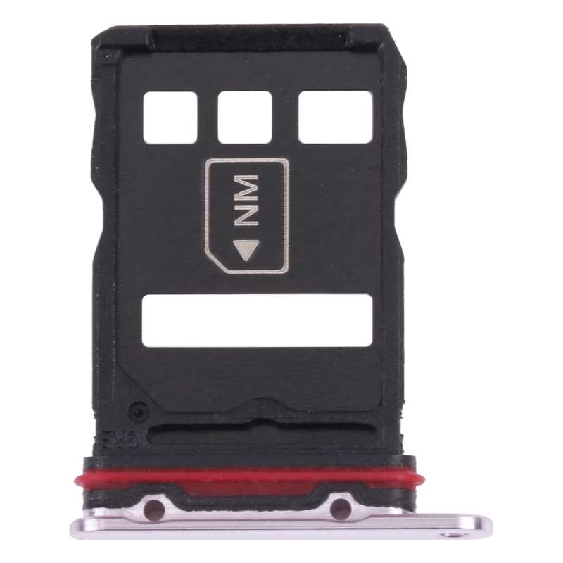 SIM Card Tray + NM Card Tray for Huawei P50 Pro+ (Black)