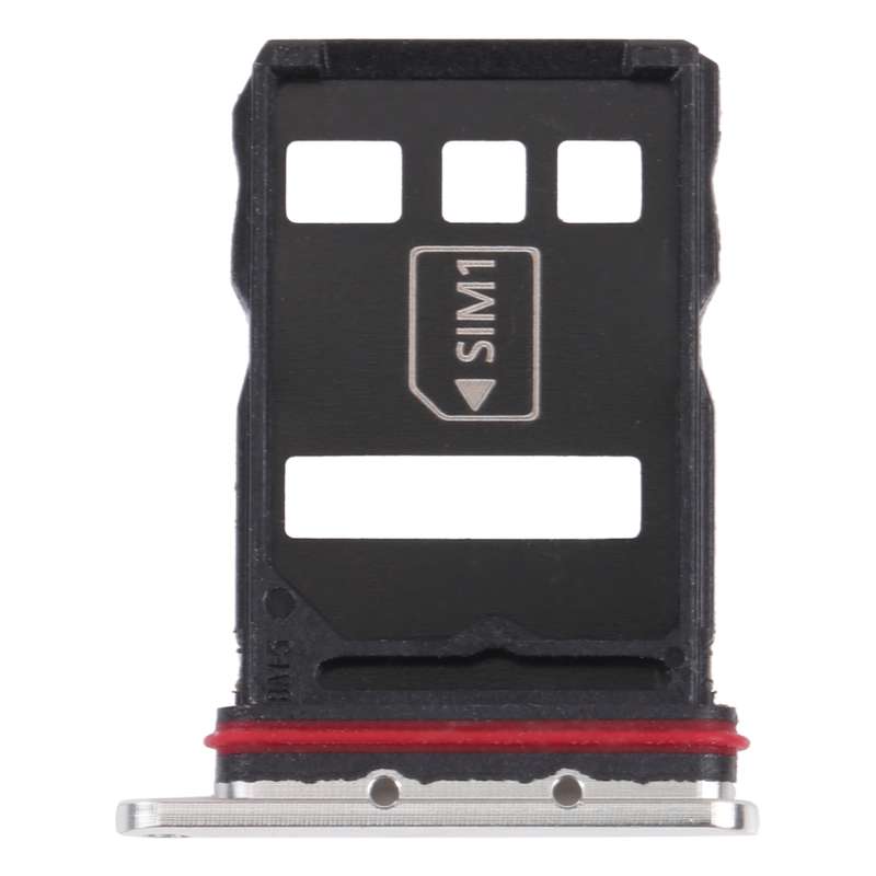 SIM Card Tray + NM Card Tray for Huawei P50 (Black)
