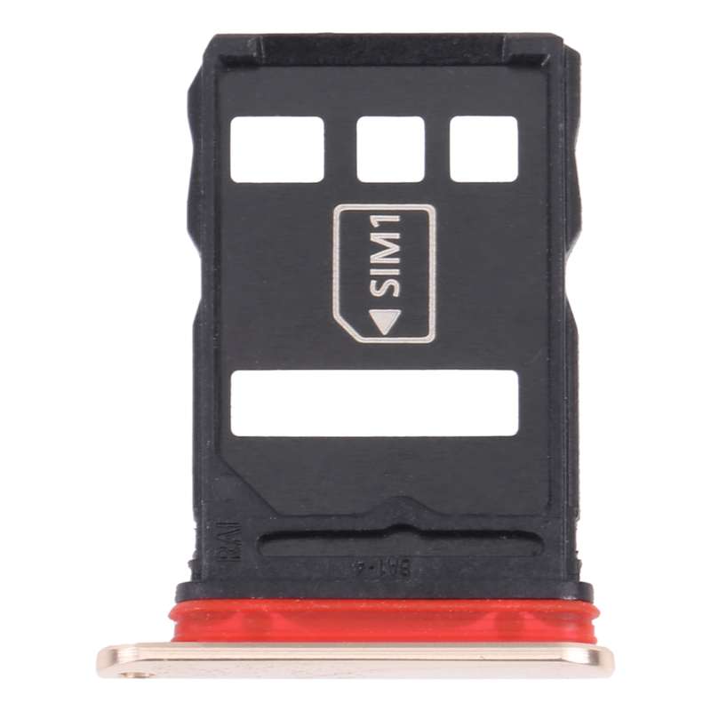 SIM Card Tray + NM Card Tray for Huawei Mate 40E 5G (Black)