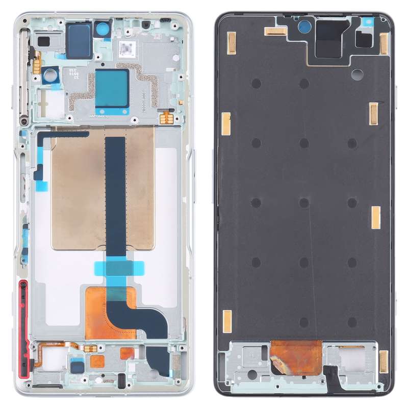 Front Housing LCD Frame Bezel Plate for Xiaomi Redmi K50 Gaming/Poco F4 GT(Black)