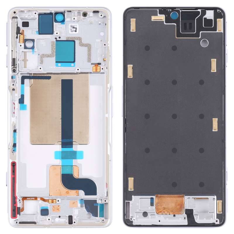 Front Housing LCD Frame Bezel Plate for Xiaomi Redmi K50 Gaming/Poco F4 GT(Black)
