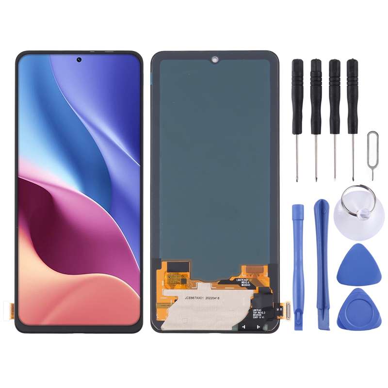 OLED Material LCD Screen and Digitizer Full Assembly For Xiaomi Redmi K40/Redmi K40 Pro/Redmi K40 Pr
