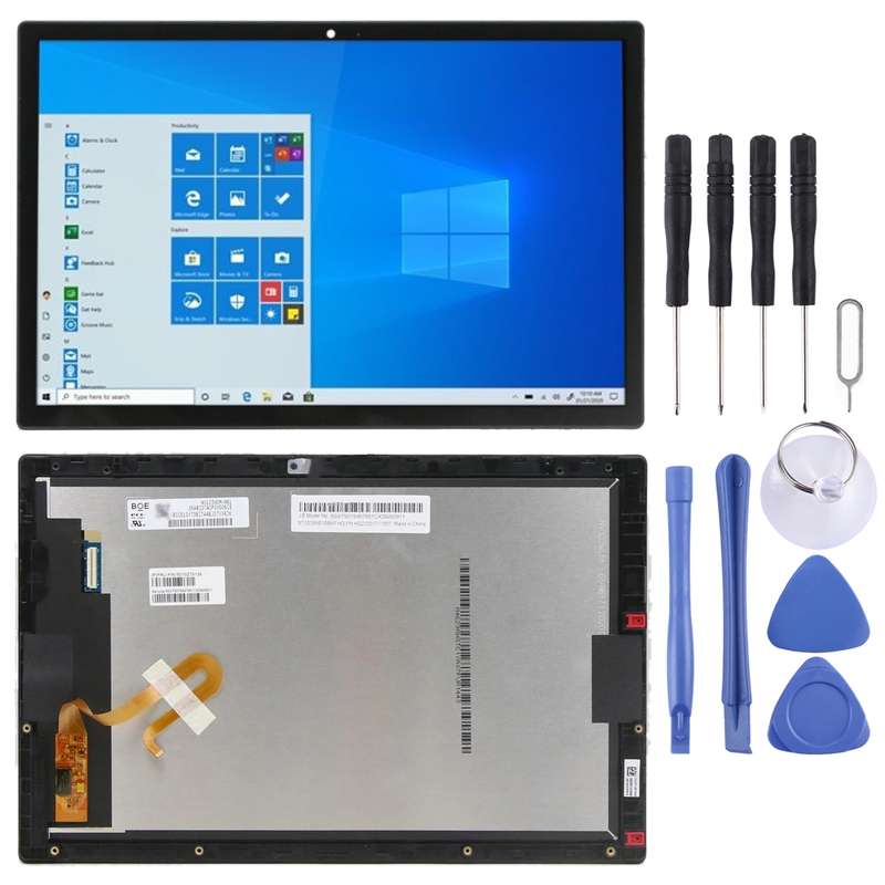 OEM LCD Screen and Digitizer Full Assembly with Frame for Lenovo IdeaPad Duet 3-10IGL5 82AT 82HK(Bla