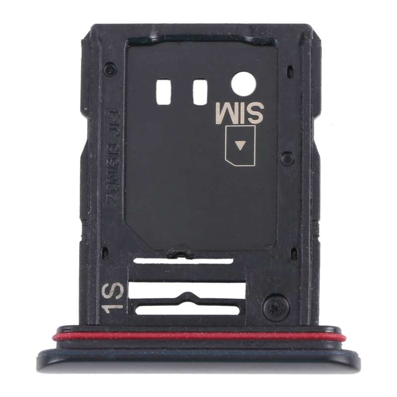 SIM Card Tray + Micro SD Card Tray for Sony Xperia 10 III (Black)