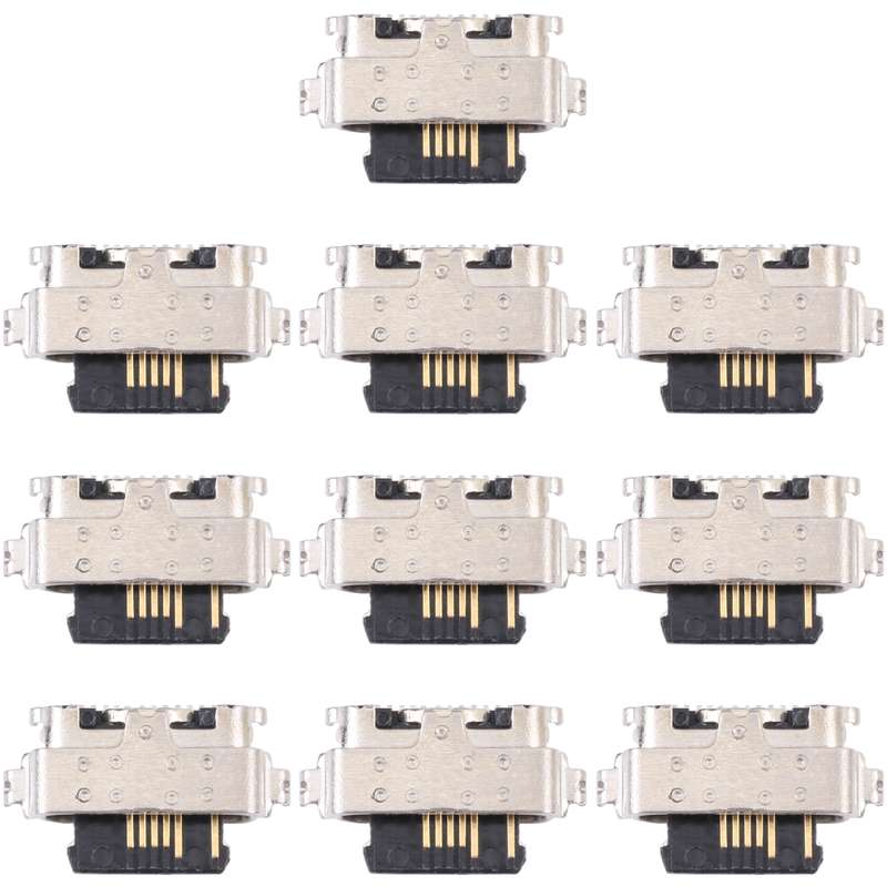 For Alcatel 3X 2020/2019 5061A 10pcs Charging Port Connector
