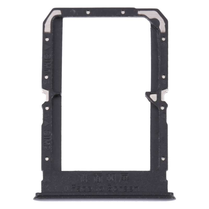 For OnePlus Nord CE 5G EB2101 / EB2103 SIM Card Tray + SIM Card Tray(Silver)