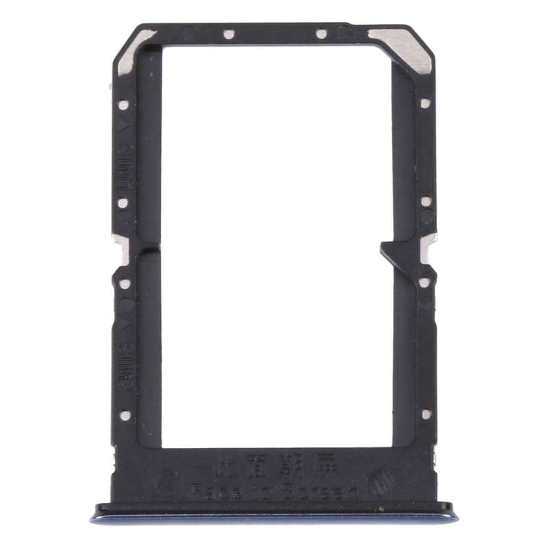 For OnePlus Nord CE 5G EB2101 / EB2103 SIM Card Tray + SIM Card Tray(Silver)