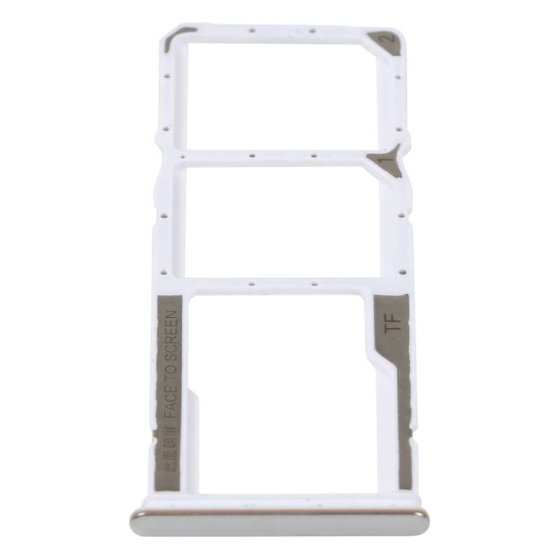 SIM Card Tray + SIM Card Tray + Micro SD Card Tray For Xiaomi Redmi Note 11E (Black)