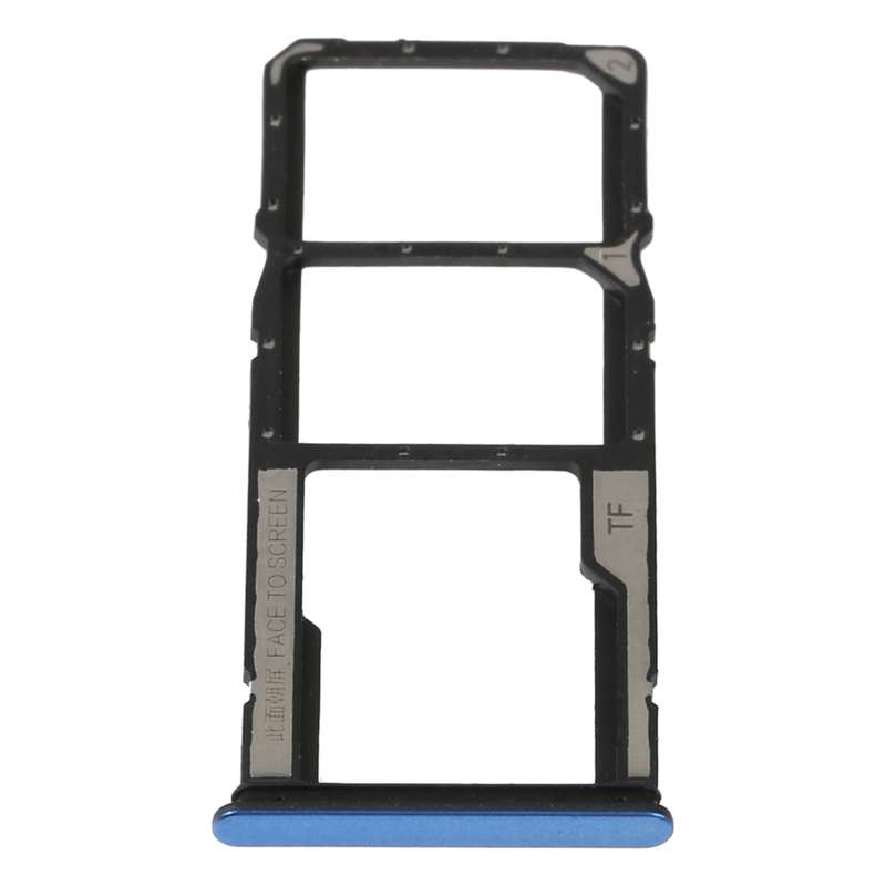 SIM Card Tray + SIM Card Tray + Micro SD Card Tray For Xiaomi Redmi Note 11S 5G (Black)
