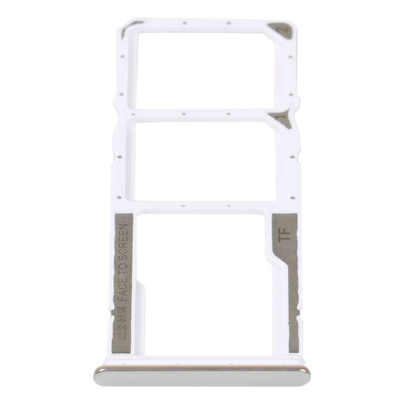 SIM Card Tray + SIM Card Tray + Micro SD Card Tray For Xiaomi Redmi Note 11S 5G (Black)