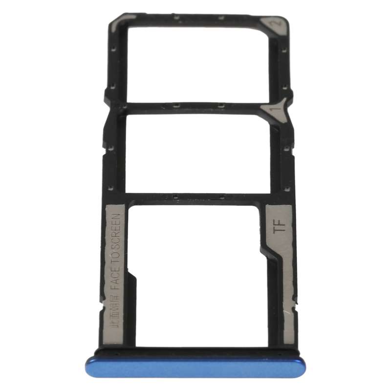 For Xiaomi Redmi Note 11SE SIM Card Tray + SIM Card Tray + Micro SD Card Tray (Black)