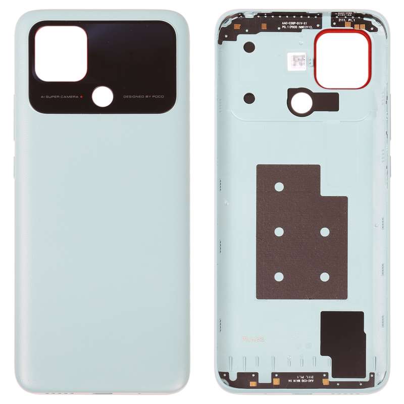 Original Battery Back Cover for Xiaomi Poco C40(Black)