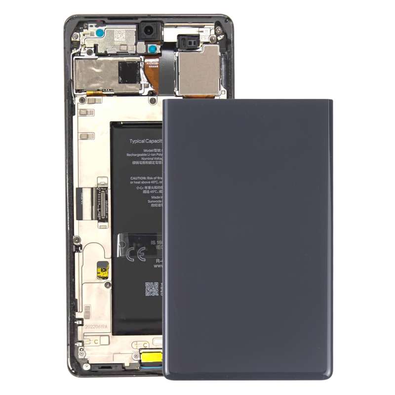 Battery Back Cover for Google Pixel 6a(Black)