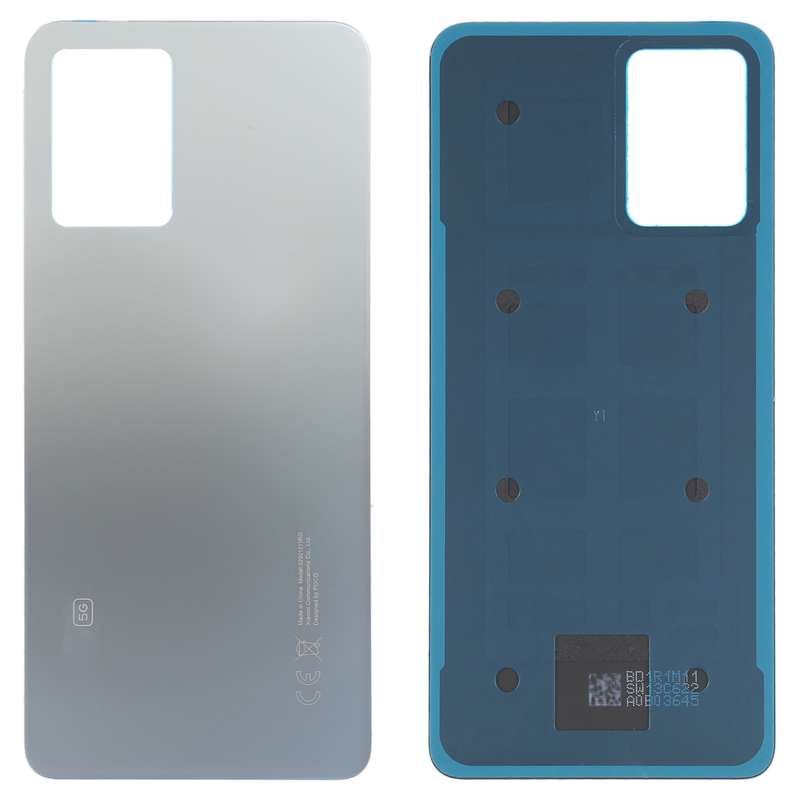 For Xiaomi Poco F4 Original Battery Back Cover(Silver)
