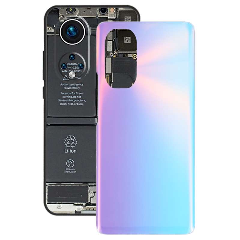 For Honor 50 Pro Battery Back Cover(Silver)