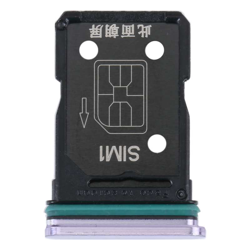 For OPPO Reno4 5G SIM Card Tray + SIM Card Tray (Black)