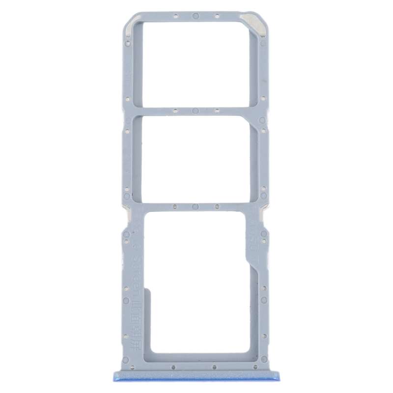 For OPPO A55 5G / A53S 5G SIM Card Tray + SIM Card Tray + Micro SD Card Tray (Black)