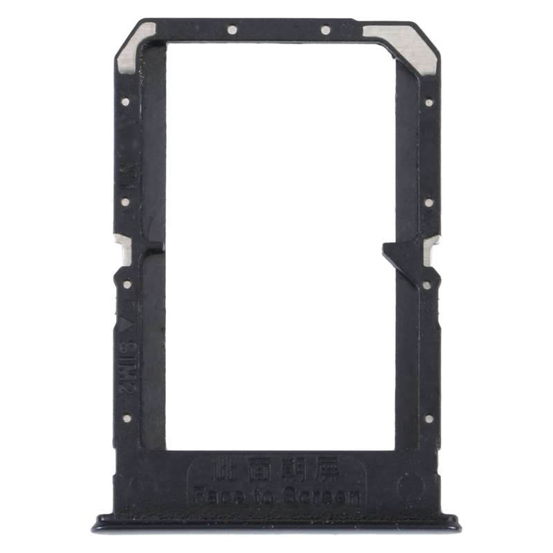 For OPPO K9 Pro SIM Card Tray + SIM Card Tray (Silver)