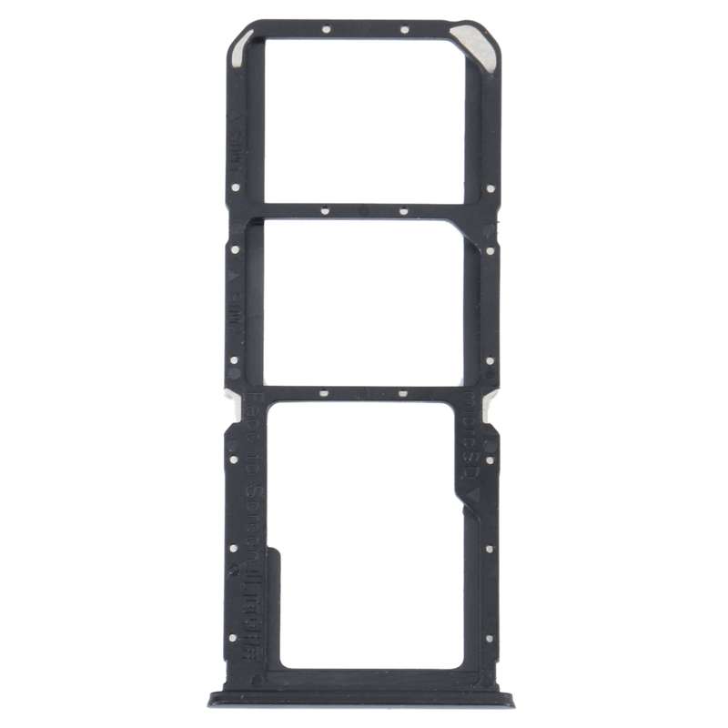 For OPPO K9S SIM Card Tray + SIM Card Tray + Micro SD Card Tray (Black)