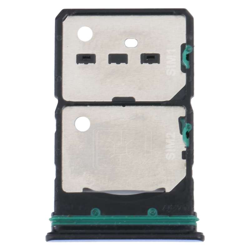 For OPPO Reno7 5G China / Reno7 5G SIM Card Tray + SIM Card Tray + Micro SD Card Tray (Black)