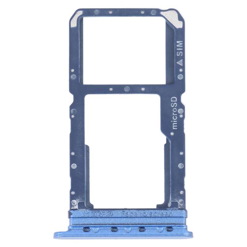 For OPPO A57 5G / A77 5G / K10 5G SIM Card Tray + SIM / Micro SD Card Tray (Black)
