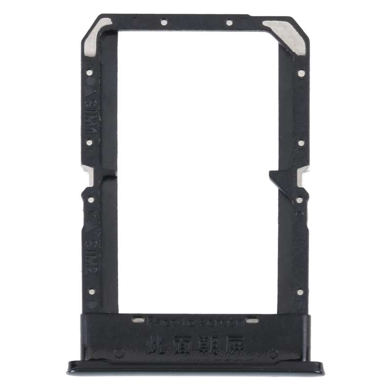 For OPPO K10 4G SIM Card Tray + SIM Card Tray (Black)