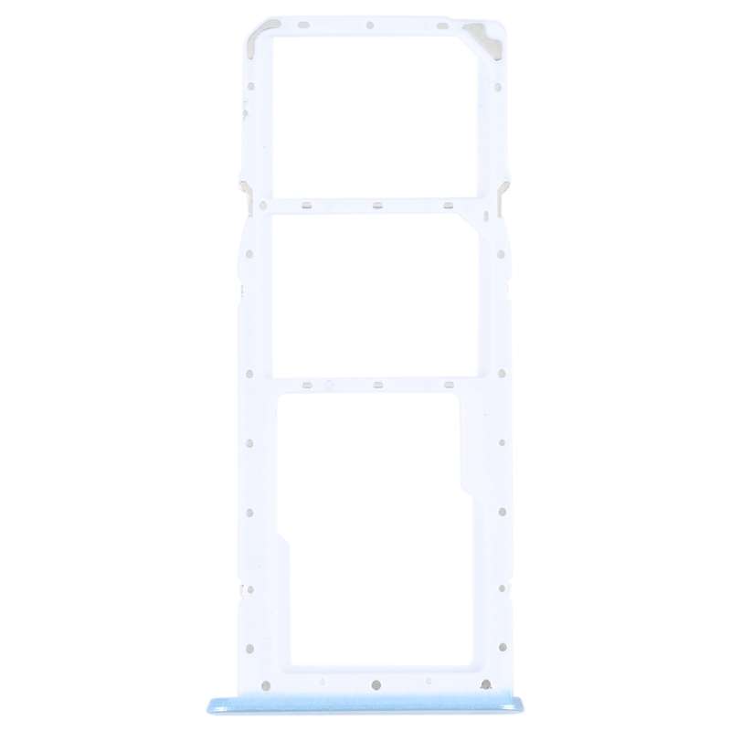 For OPPO A17 SIM Card Tray + SIM Card Tray + Micro SD Card Tray (Black)