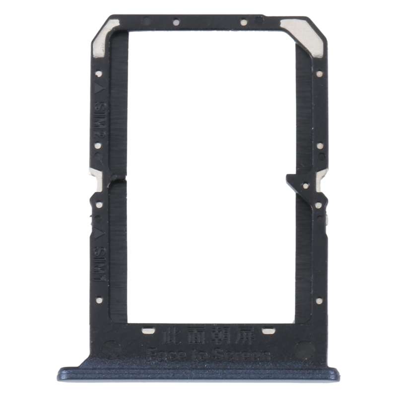 For Realme 9 Pro+ SIM Card Tray + SIM Card Tray (Black)