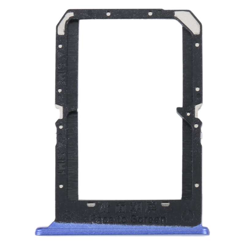 For Realme 9 Pro+ SIM Card Tray + SIM Card Tray (Black)