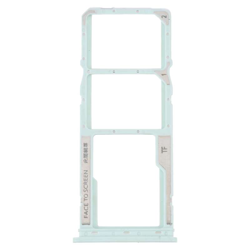 For Xiaomi Redmi A1 2022 / Redmi A1+ SIM Card Tray + SIM Card Tray + Micro SD Card Tray (Black)