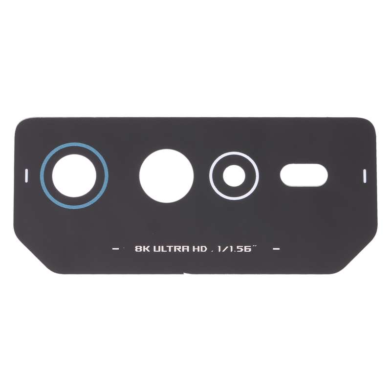 For Asus ROG Phone 6 AI2201-C AI2201-F Back Camera Lens (Black Red)
